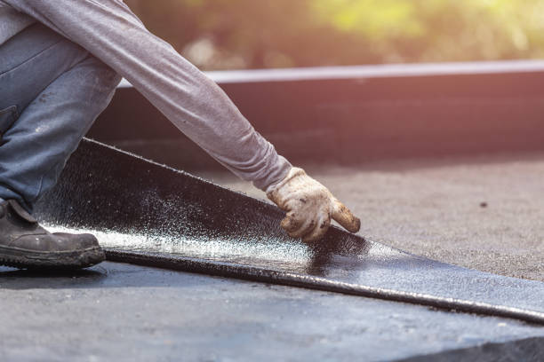 Professional Foundation Crack Repair technician working in Russellville, OH